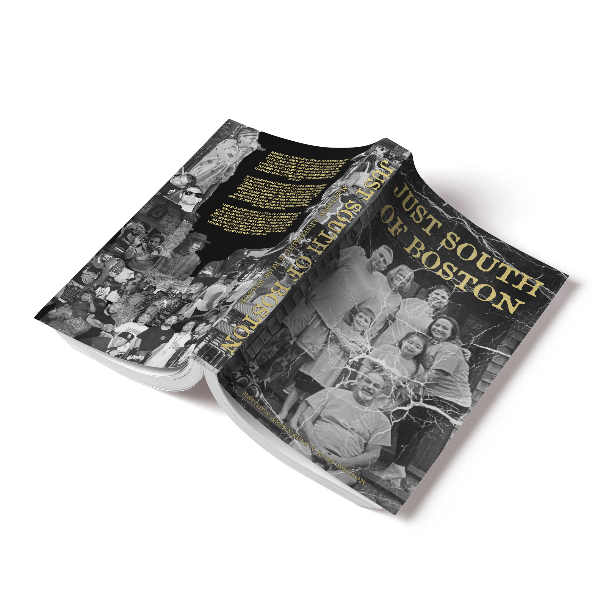 Just South Of Boston Paperback Book - Alternate Cover *Limited to 250* (Signed)