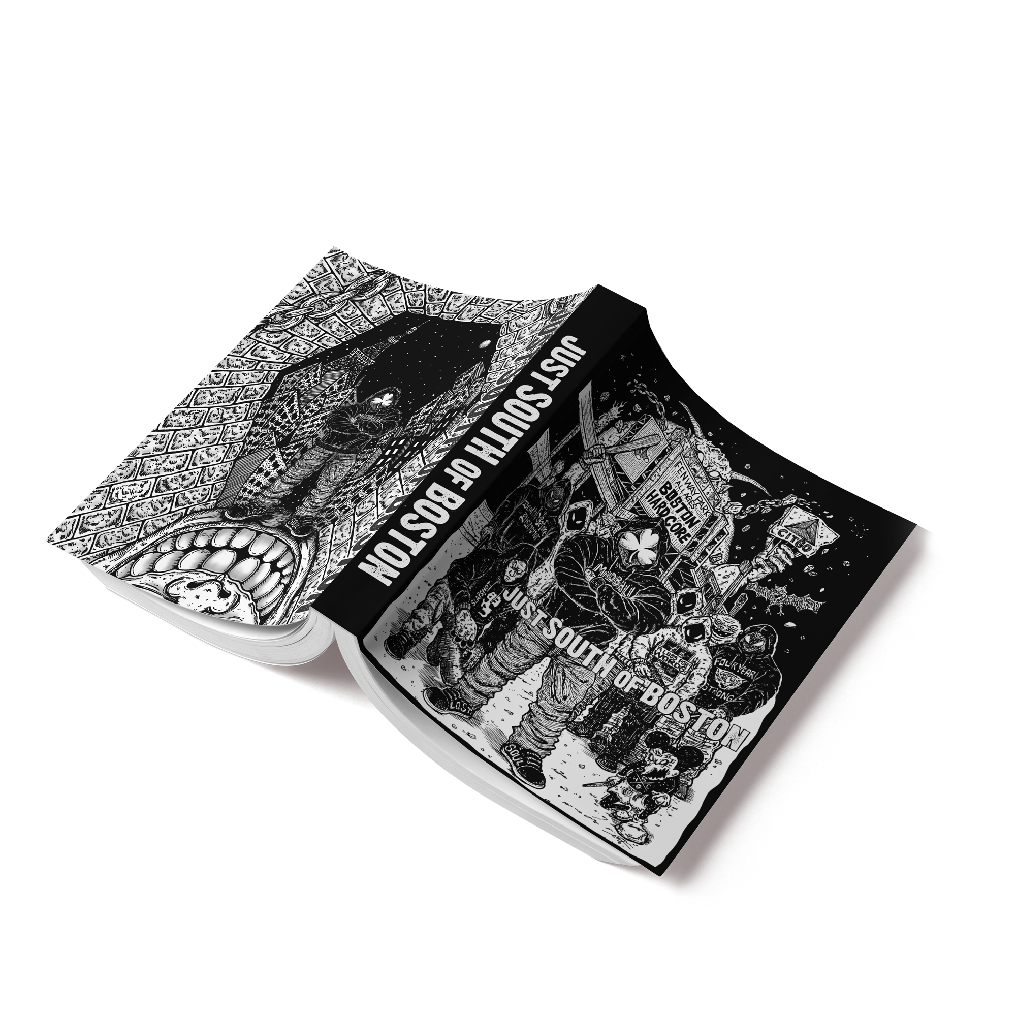 Just South Of Boston Paperback Book (Signed)